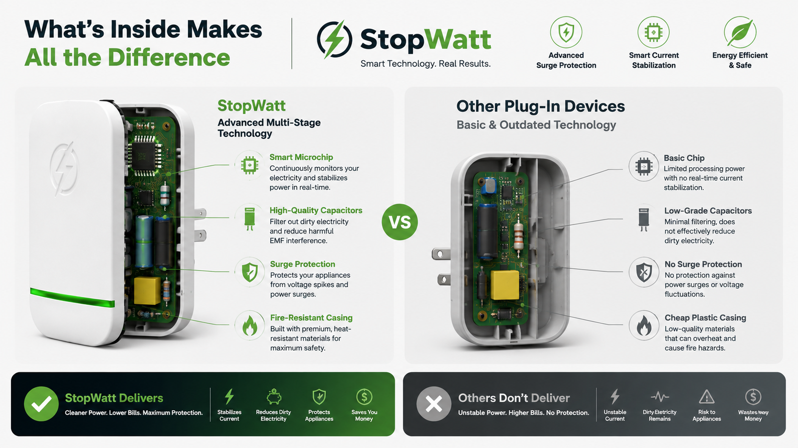 How does StopWatt work